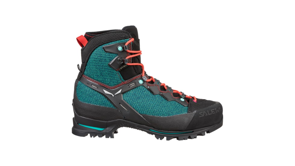 Salewa Raven 3 GTX Mountaineering Shoes - Womens, Malta/Vivacious, 9, 00-0000061344-8736-9