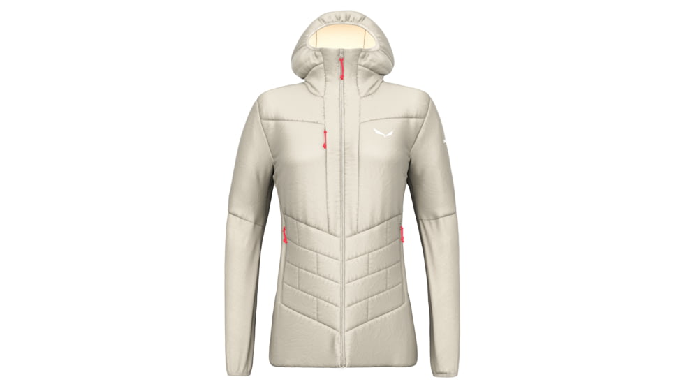 Salewa Ortles Hybrid Tirolwool Celliant Jacket - Women's, Oatmeal, XL, 00-0000027188-7260-XL
