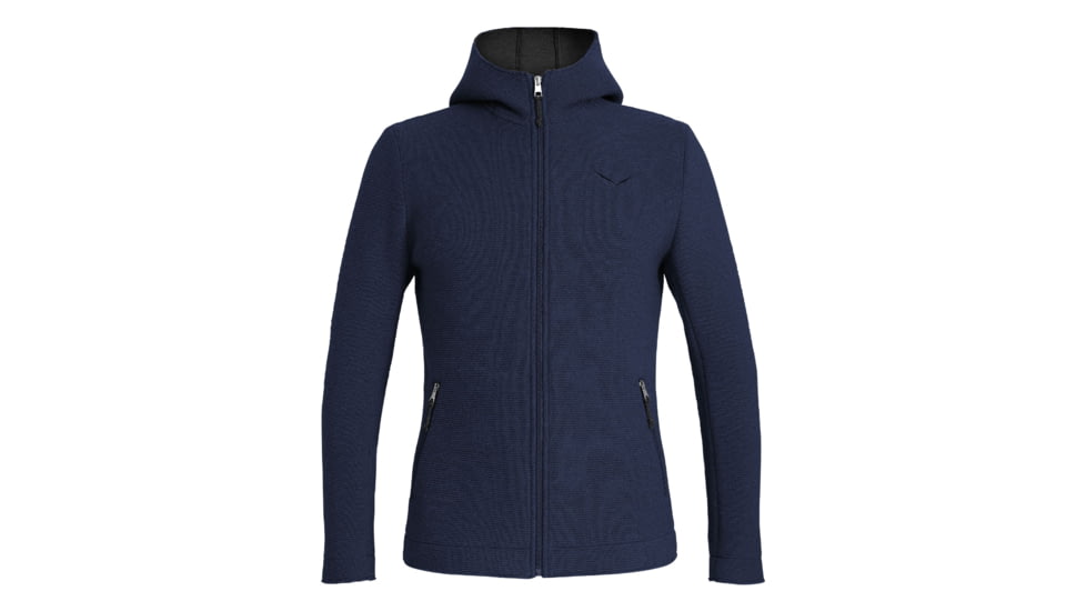 Salewa Sarner 2L Wo Fz Hoody - Mens, Navy Blazer, Extra Small, 26162-3960-XS