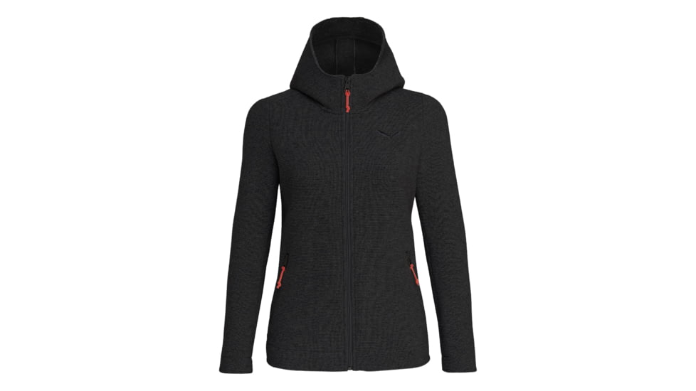 Salewa Sarner 2L Wo Fz Hoody - Womens, Black Out, Large, 26163-910-L