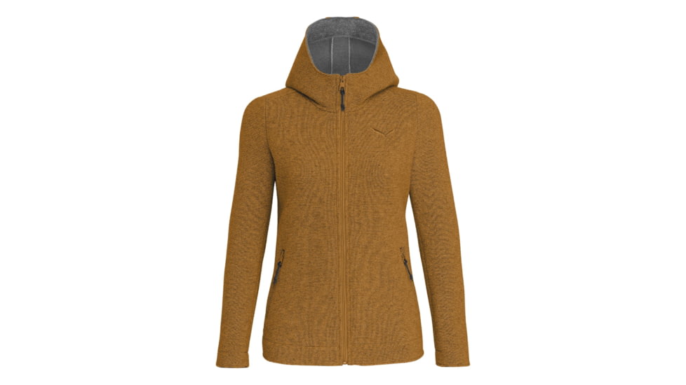 Salewa Sarner 2L Wo Fz Hoody - Womens, Golden Brown, Extra Large, 26163-7020-XL