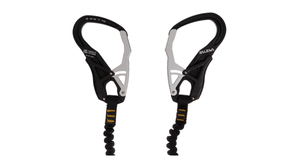 Salewa Set Via Ferrata Ergo Core, Black/Yellow, One Size, 00-0000000983-0955-UNI