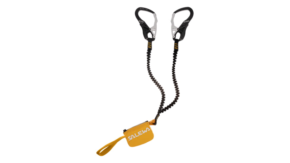 Salewa Set Via Ferrata Ergo Core, Black/Yellow, One Size, 00-0000000983-0955-UNI