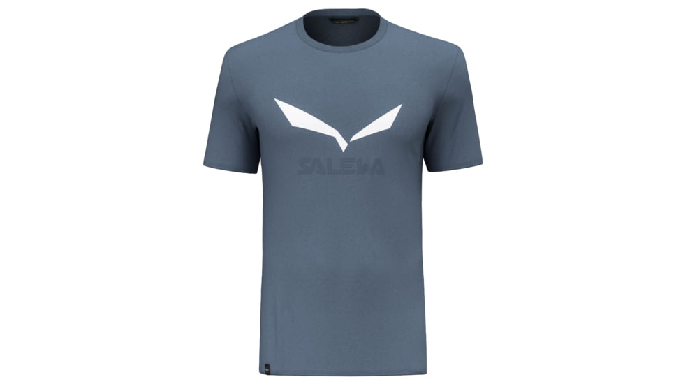 Salewa Solidlogo Dry T-Shirt - Mens, Java Blue, Medium, 27018-8100-M