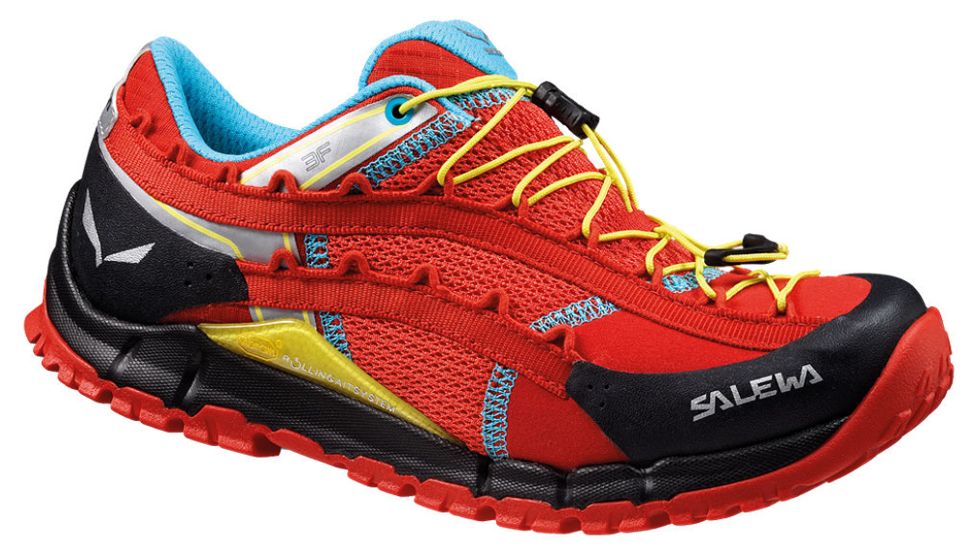 Speed Ascent Hiking Shoe - Womens-Firebrick/Silvretta-Medium-8 US