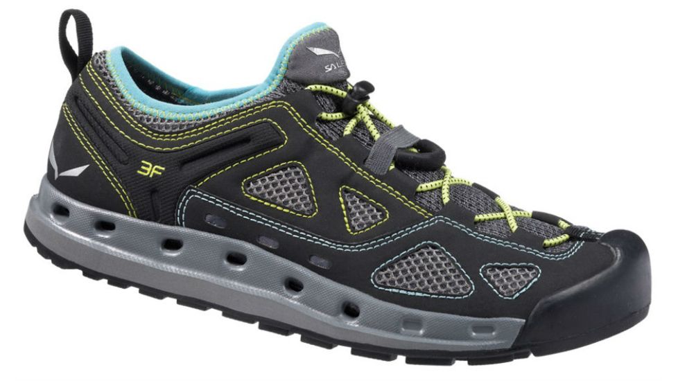 Salewa Swift Watersport Shoe - Women's-Black/Green-Medium-7