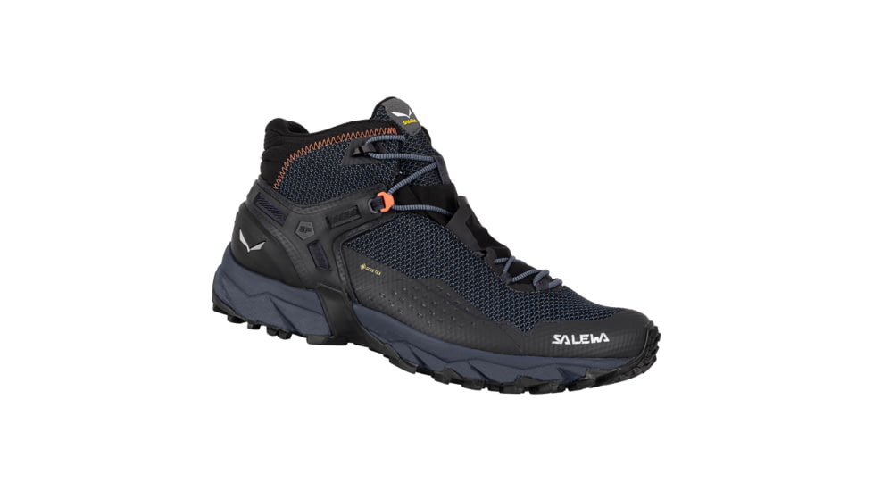 Salewa Ultra Flex 2 Mid GTX Hiking Shoes - Mens, Black Out/Red Orange, 11.5, 00-0000061387-984-11.5