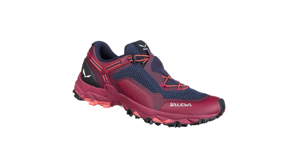 Salewa Ultra Train 2 Hiking Shoes - Womens, Red Plum/Punch, 9.5, 00-0000064422-6897-9.5