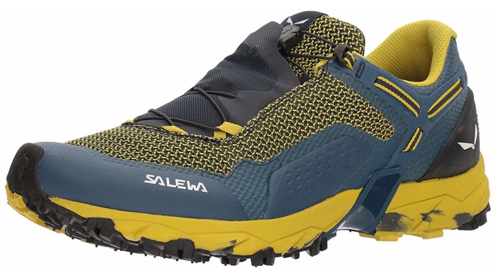 Salewa Ultra Train 2 Mens Hiking Shoes, Night Black/Kamille, 11.5 US, 00-0000064421-960-11.5