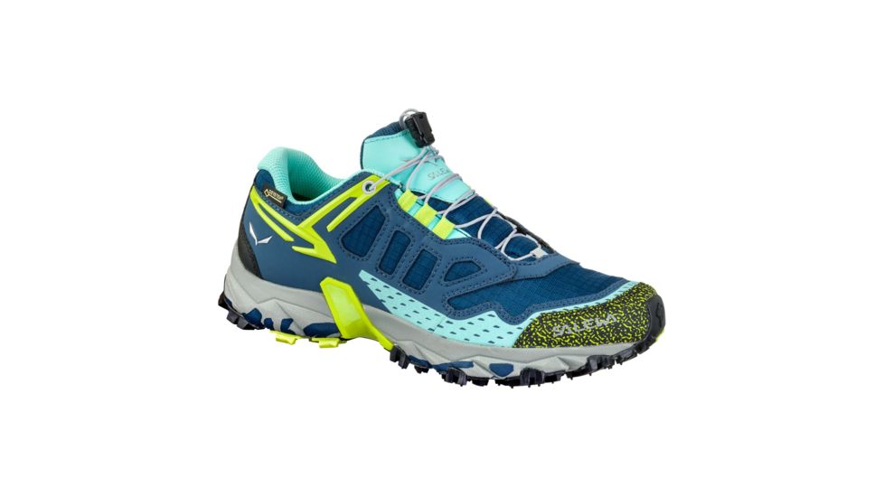 Salewa Ultra Train GTX Hiking Boots - Women's, Black/Blue, 7, 00-0000064411-931-7-DEMO