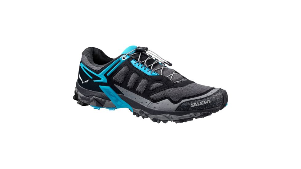 Salewa Ultra Train Hiking Boots - Women's, Black Out/Ocean, 7, 00-0000064409-961-7-DEMO