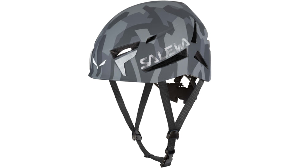 Salewa Vega Climbing Helmet, Grey Camo, S/M, 00-0000002297-410-S/M