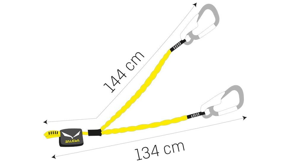 Salewa Via Ferrata Ergo Tex Set, Silver/Royal Blue, 00-0000000973-5787