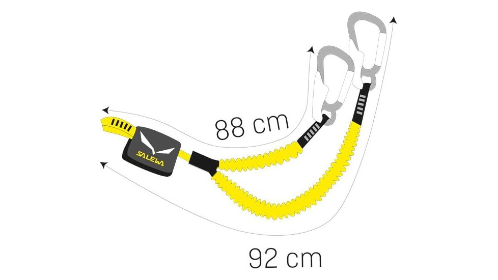 Salewa Via Ferrata Ergo Tex Set, Silver/Royal Blue, 00-0000000973-5787