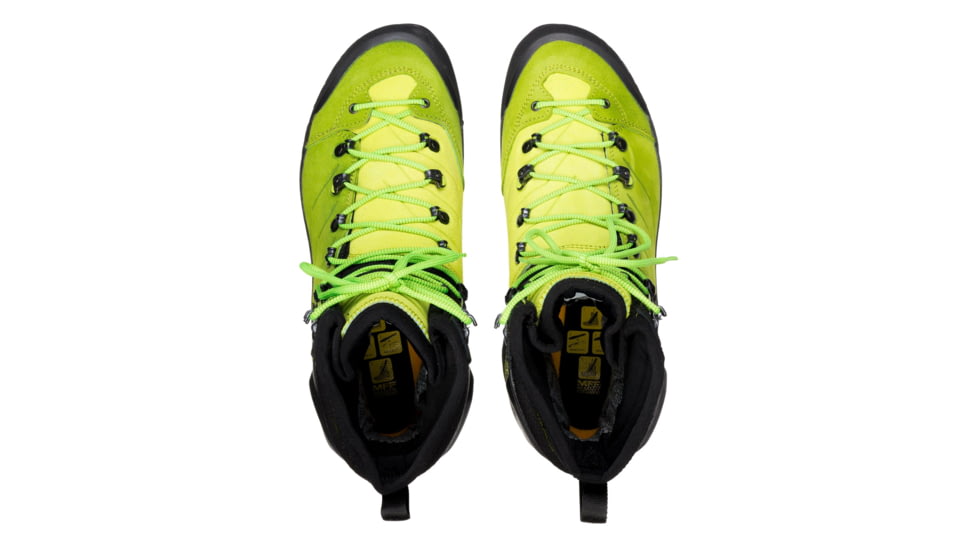 Salewa Vultur Evo GTX Mountaineering Boots - Mens, Black/Cactus, 7.5, 00-0000061334-916-7.5