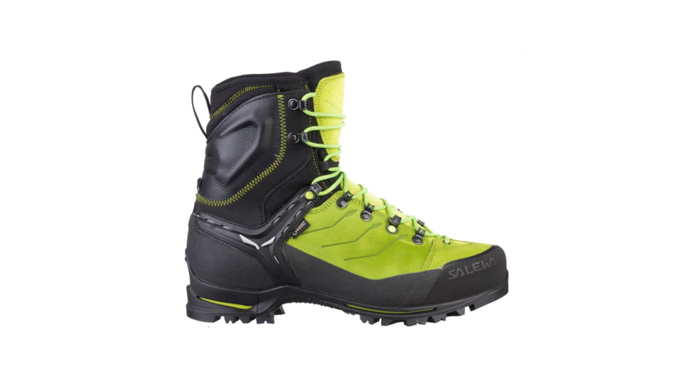 Salewa Vultur Evo GTX Mountaineering Boots - Mens, Black/Cactus, 7.5, 00-0000061334-916-7.5