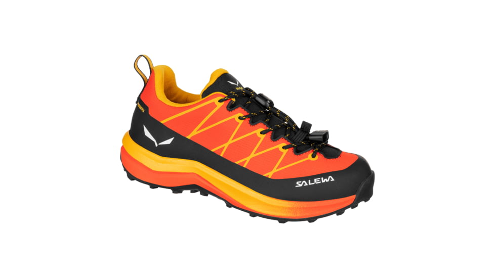 Salewa Wildfire 2 PTX Approach Shoes - Kids, Red Orange/Gold, 10, 00-0000064012-4156-10