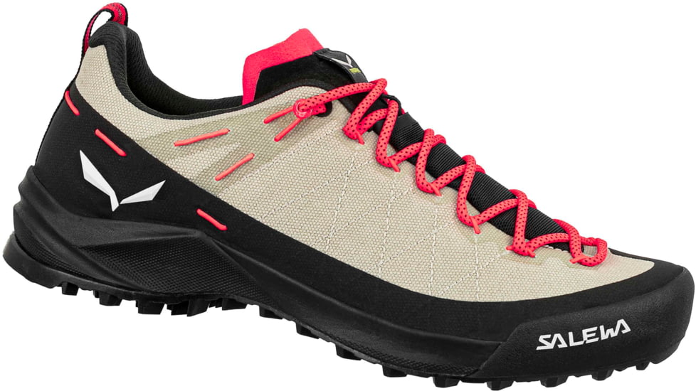 Salewa Wildfire Canvas Hiking Shoes - Womens, Oatmeal/Black, 9, 00-0000061407-7265-9