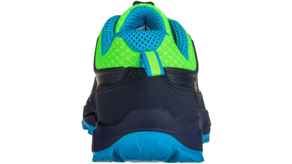 Salewa Wildfire Climbing Shoes - Kids, Fluo Green/Blue Danube, 9.5, 00-0000064007-5810-9.5