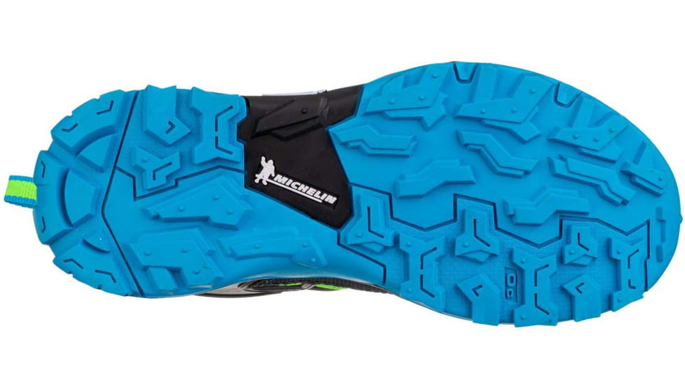 Salewa Wildfire Climbing Shoes - Kids, Fluo Green/Blue Danube, 9.5, 00-0000064007-5810-9.5