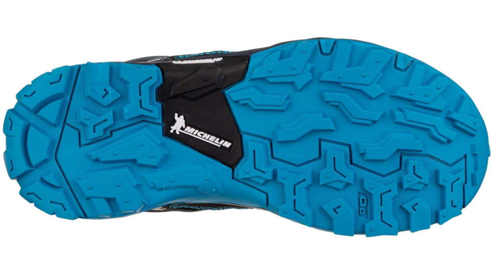 Salewa Wildfire Climbing Shoes - Kids, Ombre Blue/Fluo Green, 13.5, 00-0000064007-3847-13.5