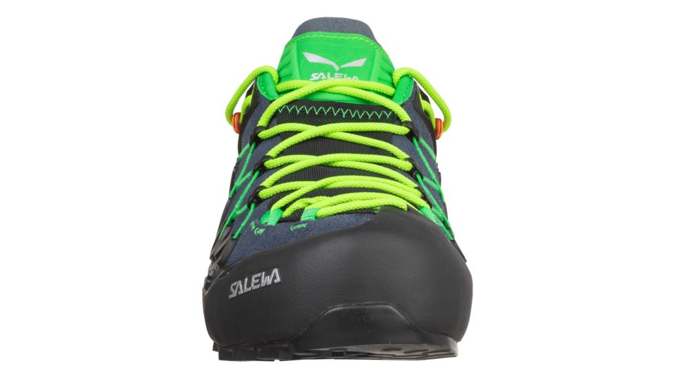 Salewa Wildfire Edge Climbing Shoes - Mens, Ombre Blue/Fluo Yellow, 13, 00-0000061346-3840-13