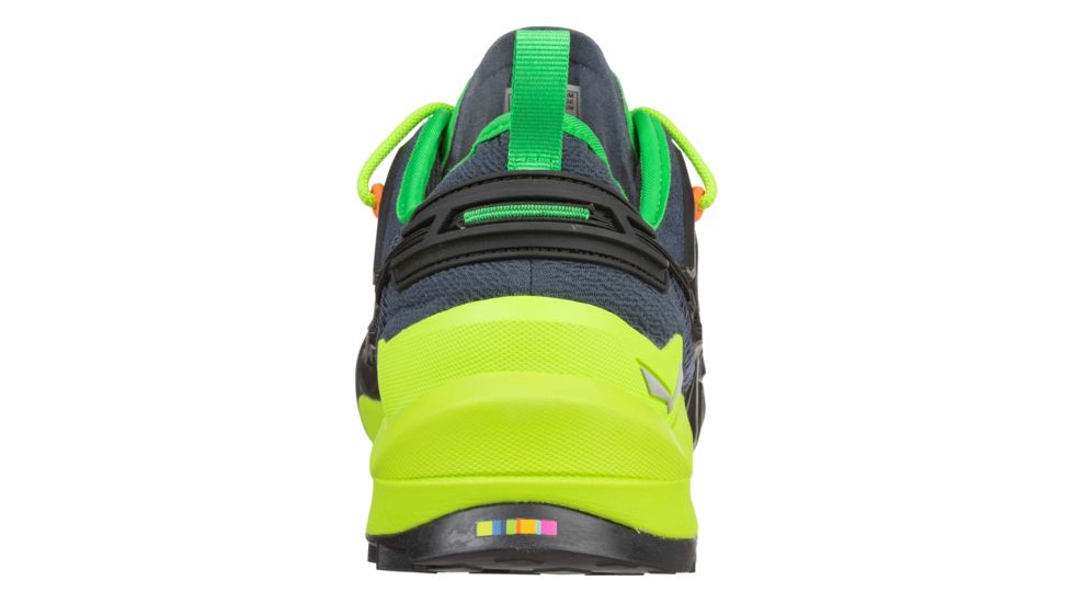 Salewa Wildfire Edge Climbing Shoes - Mens, Ombre Blue/Fluo Yellow, 13, 00-0000061346-3840-13