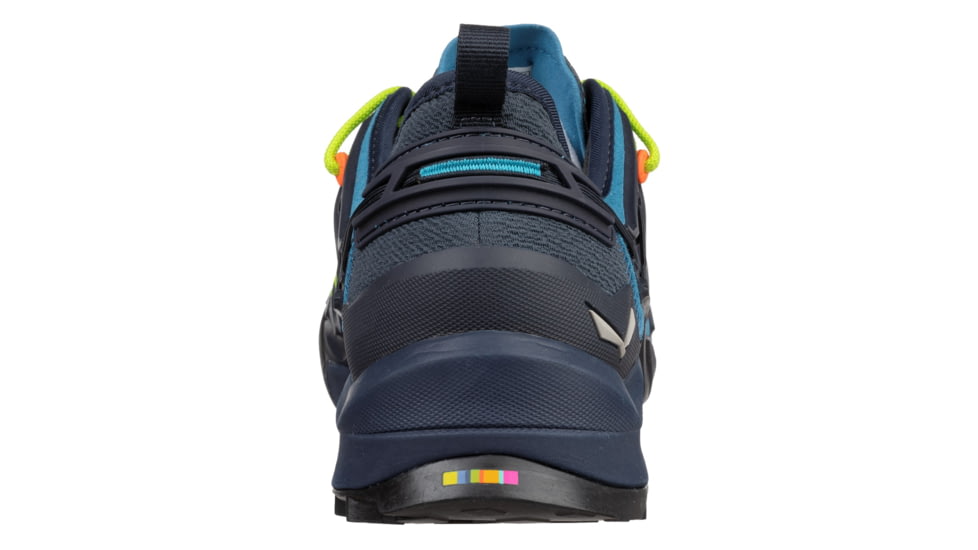 Salewa Wildfire Edge Climbing Shoes - Mens, Premium Navy/Fluo Yellow, 9, 00-0000061346-3988-9