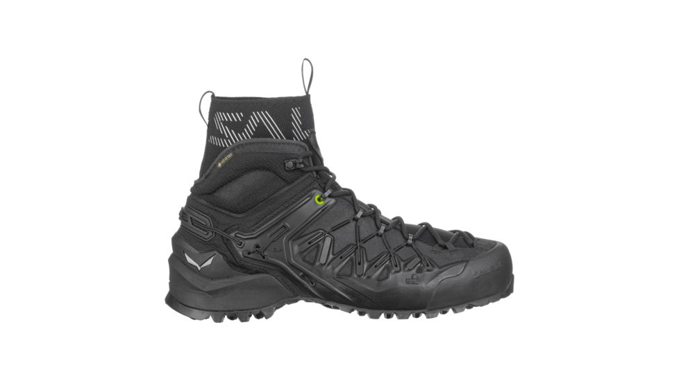 Salewa Wildfire Edge Mid GTX Approach Shoes - Mens, Black/Black, 13, 00-0000061350-0971-13