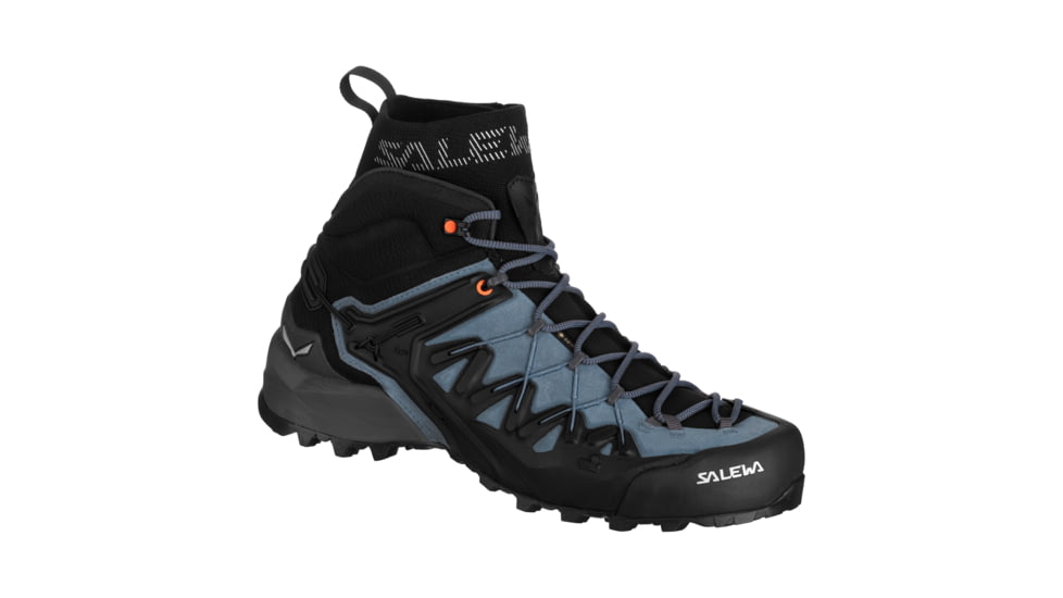 Salewa Wildfire Edge Mid GTX Climbing Shoes - Men's, Java Blue/Onyx, 13, 00-0000061350-8703-13