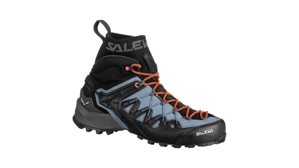 Salewa Wildfire Edge Mid GTX Climbing Shoes - Women's, Java Blue/Onyx, 11, 00-0000061351-8703-11