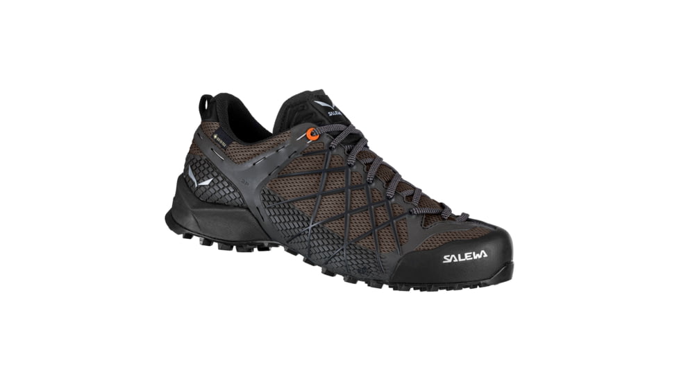 Salewa Wildfire GTX Approach Shoes - Mens, Black Olive/Wallnut, 12, 00-0000063487-7623-12