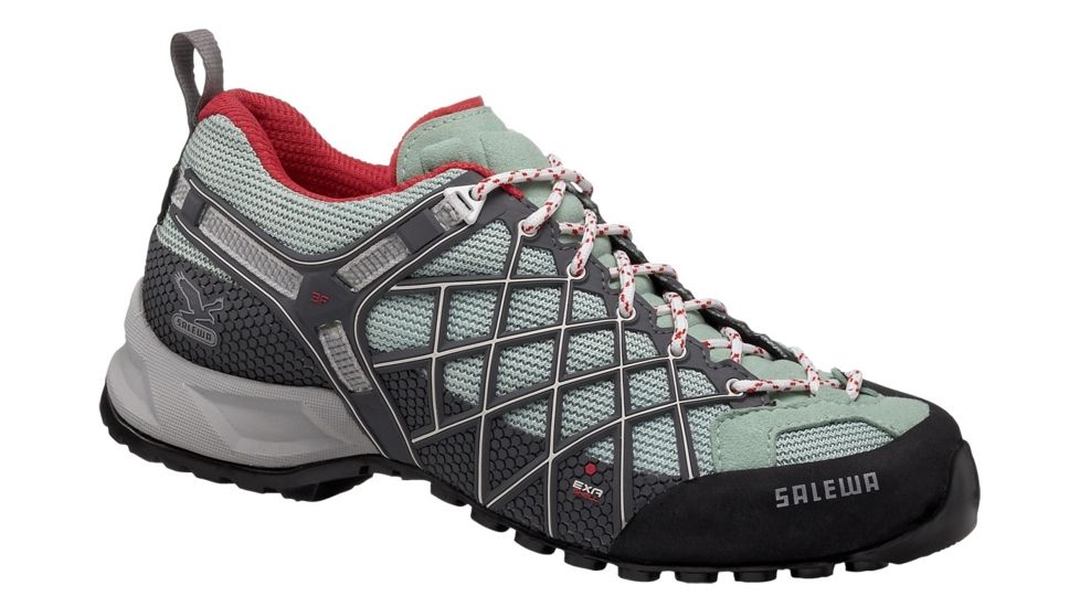 Salewa Wildfire GTX Shoes - Women's-9.5 US-Pastel Green/Pink