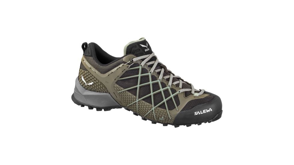 Salewa Wildfire Hiking Shoes - Mens, Black Olive/Siberia, 12.5 US, 00-0000063485-7625-12.5