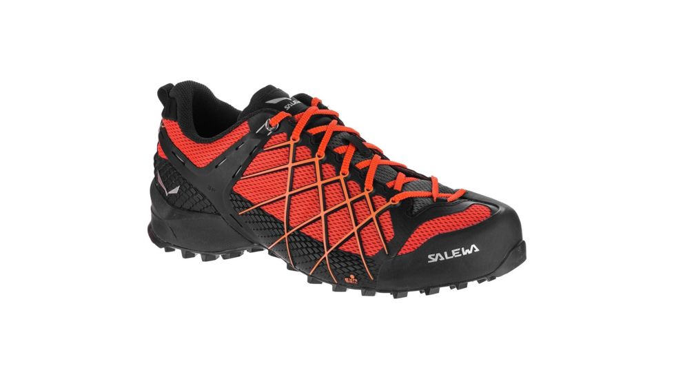 Salewa Wildfire Hiking Shoes - Mens, Black Out/Orange Popsicle, 13, 00-0000063485-980-13