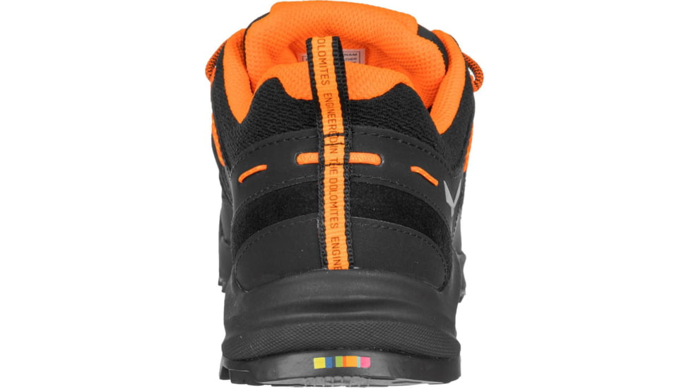 Salewa Wildfire Leather Approach Shoes - Mens, Black/Fluo Orange, 12, 00-0000061395-938-12