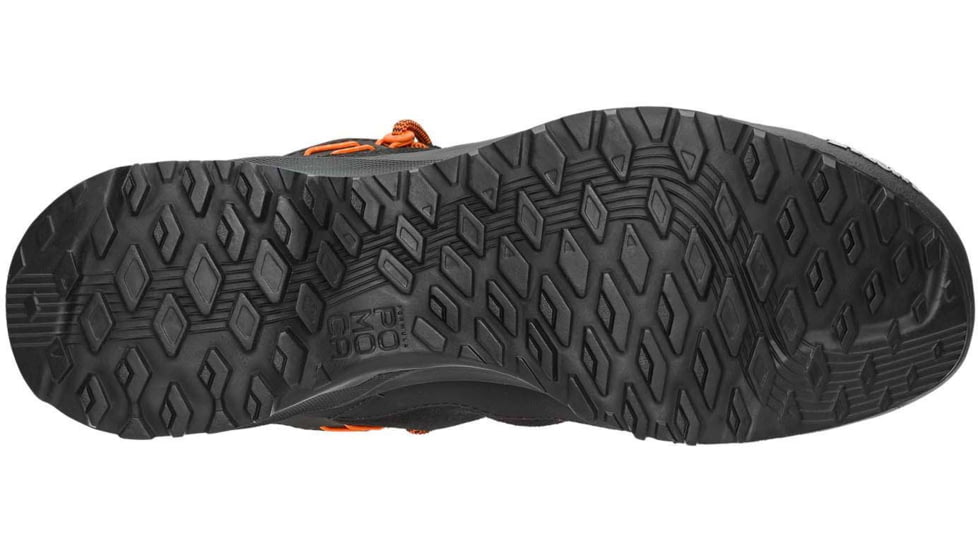 Salewa Wildfire Leather Approach Shoes - Mens, Black/Fluo Orange, 12, 00-0000061395-938-12