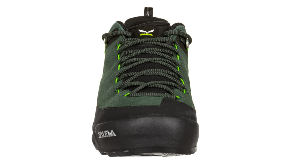 Salewa Wildfire Leather Approach Shoes - Mens, Raw Green/Black, 14, 00-0000061395-5331-14
