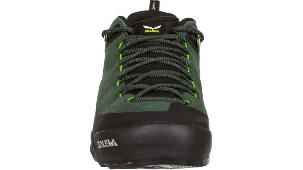 Salewa Wildfire Leather Approach Shoes - Mens, Raw Green/Black, 12.5, 00-0000061395-5331-12.5