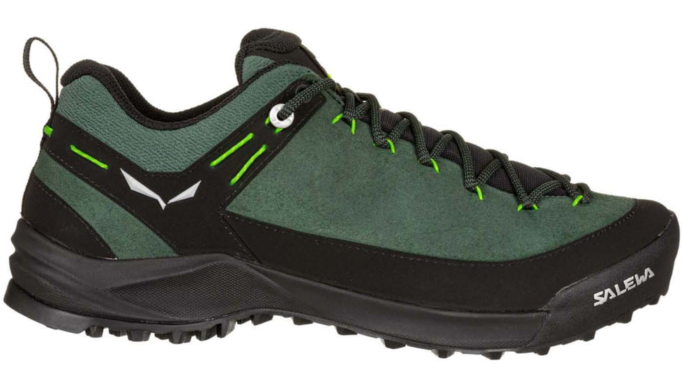 Salewa Wildfire Leather Approach Shoes - Mens, Raw Green/Black, 12.5, 00-0000061395-5331-12.5