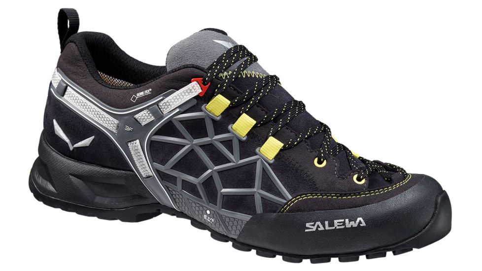 Wildfire Pro GTX Approach Shoe - Mens-Black Out/Yellow-Medium-9 US
