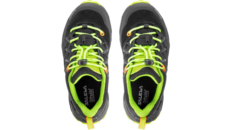 Salewa Wildfire WP Hiking Shoes - Kids, Black Out/Cactus, 4.5, 00-0000064009-986-4.5