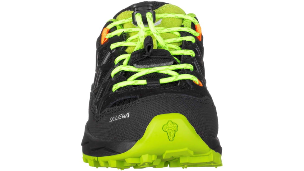 Salewa Wildfire WP Hiking Shoes - Kids, Black Out/Cactus, 4.5, 00-0000064009-986-4.5