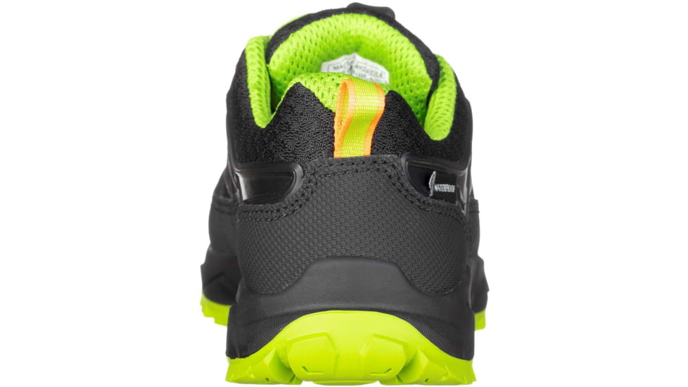 Salewa Wildfire WP Hiking Shoes - Kids, Black Out/Cactus, 4.5, 00-0000064009-986-4.5