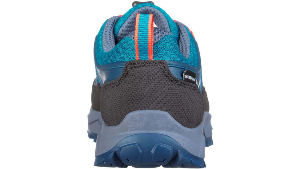 Salewa Wildfire WP Hiking Shoes - Kids, Caneel Bay/Fluo Coral, 12.5, 00-0000064009-8641-12.5