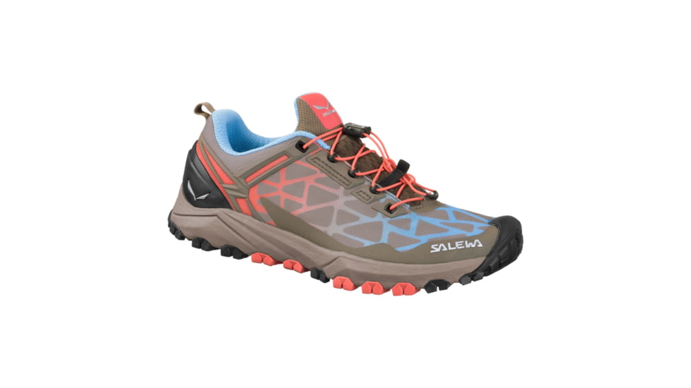 Salewa Womens Multi Track Hiking Shoe, Cinder/Hot Coral, 11 US, 00-0000064415-726-11