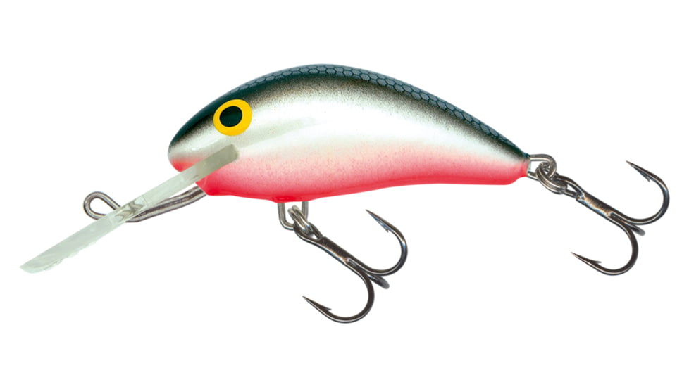 Salmo Hornet 5, 2in, 1/4oz Floating, Grey Silver, QHT046