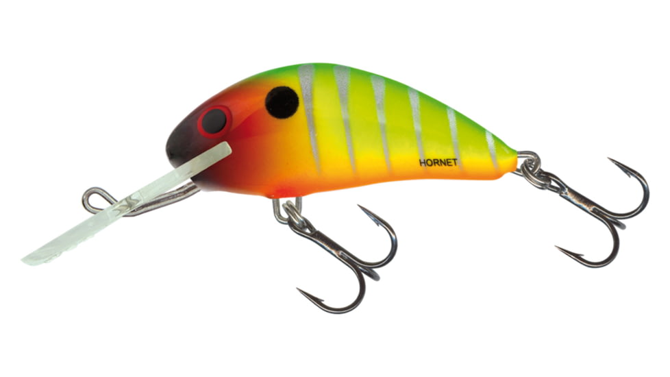 Salmo Hornet 5, 2in, 1/4oz Floating, Sick Perch, QHT150