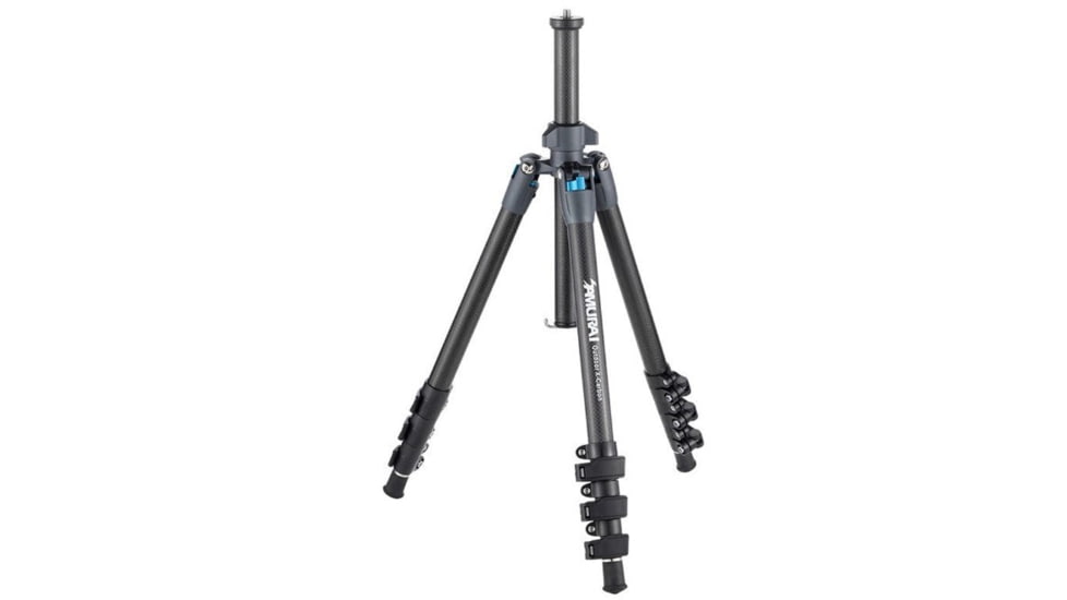 SAMURAI Outdoor-X Carbon 4-Section Carbon Fiber Compact w/Ball Head Travel Tripod, Black, OUTDOORX