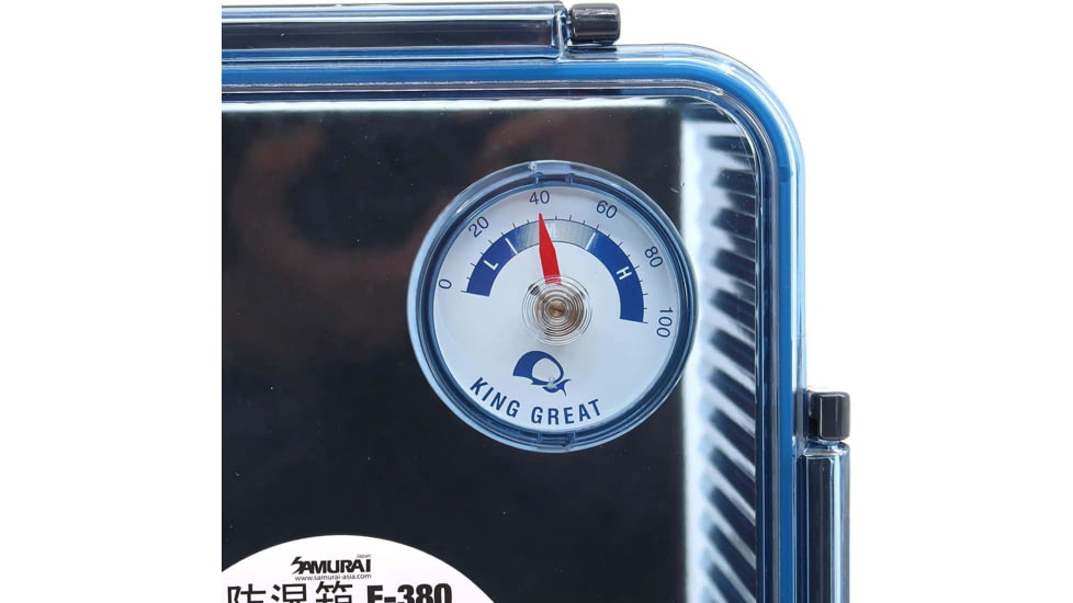 SAMURAI Samurai 380 Humidity Controlled Storage Dry Box, Blue, Blue, SAM380B